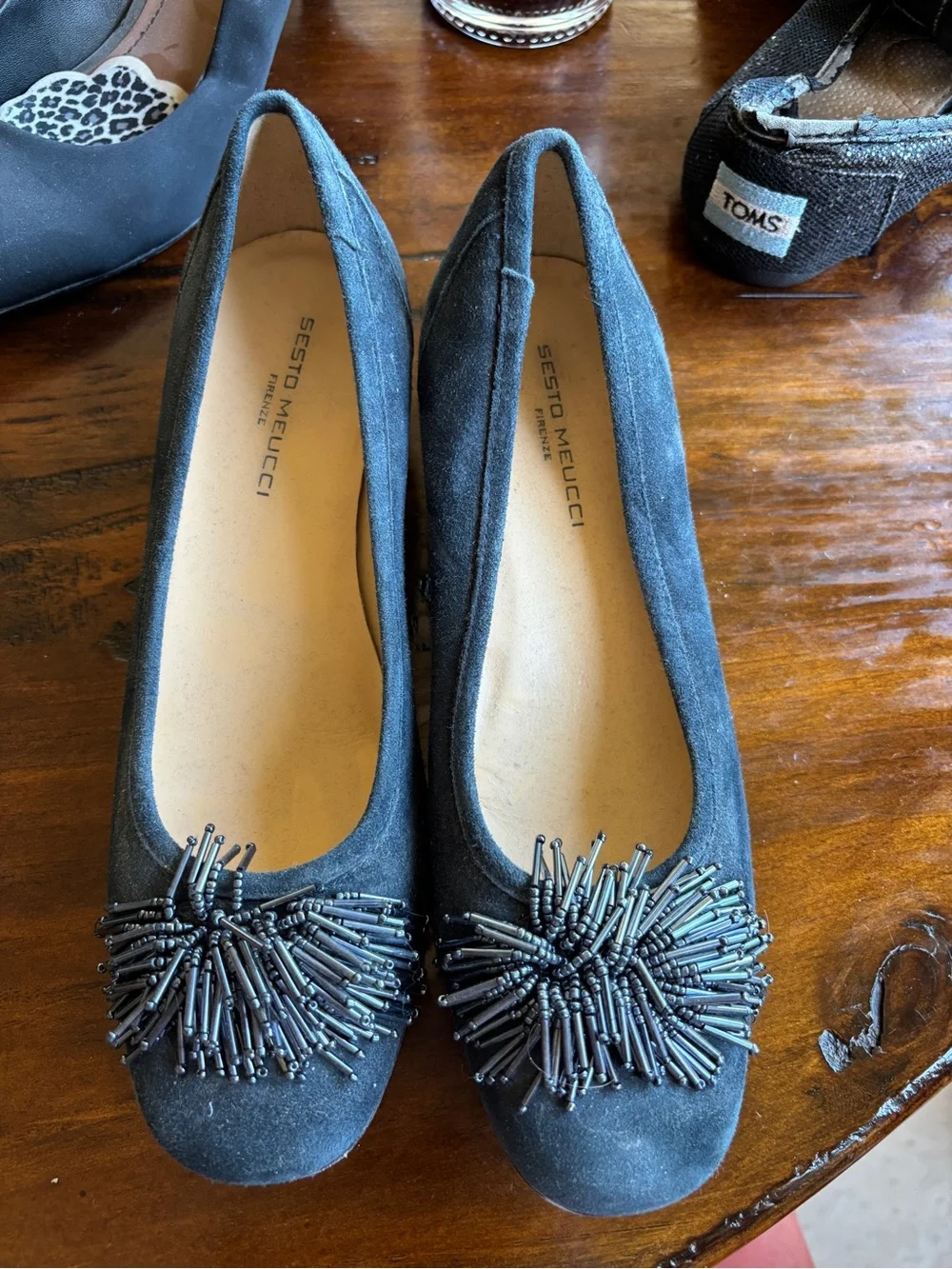 Sesto Meucci suede ballet